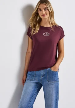 T-shirt basique avec wording