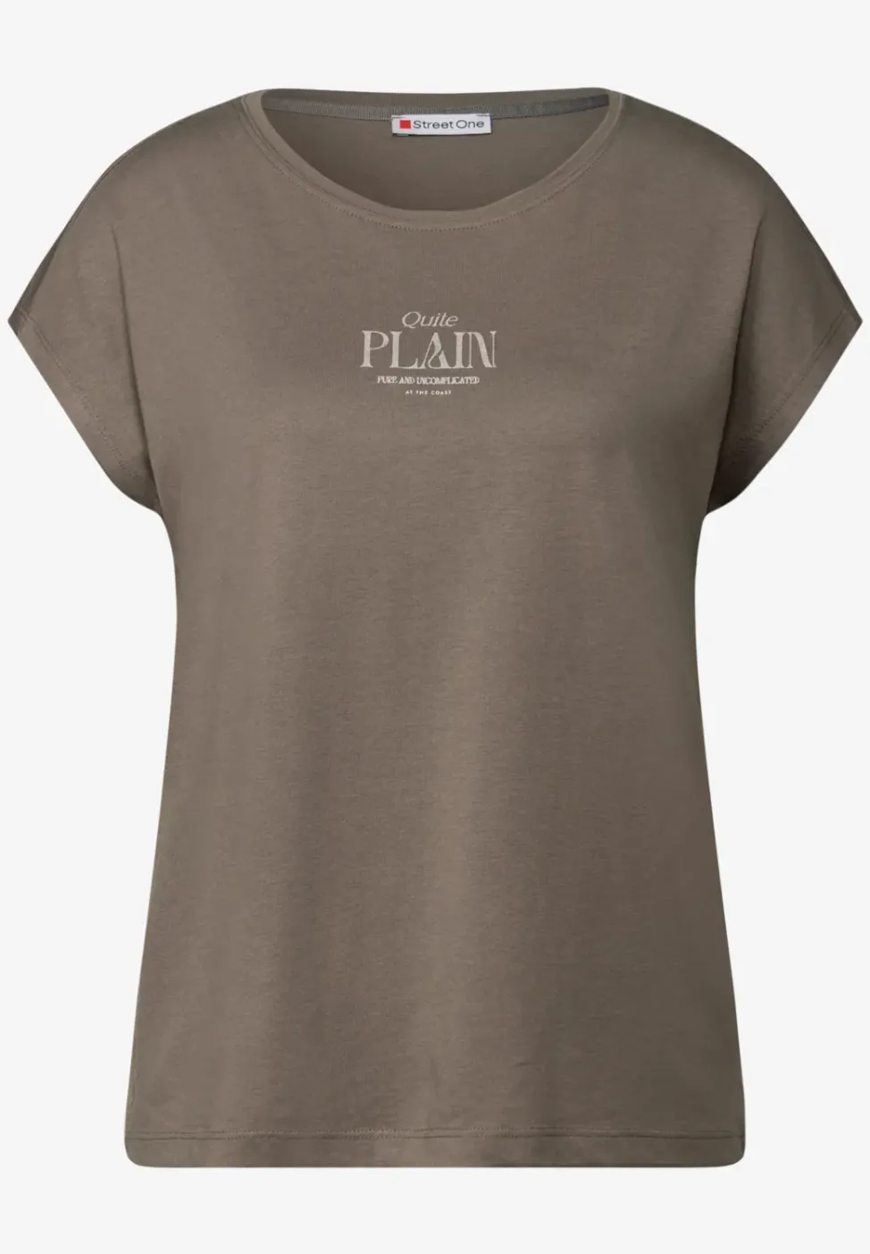 T-shirt basique avec wording