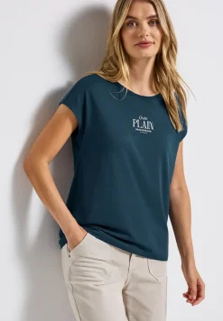 T-shirt basique avec wording