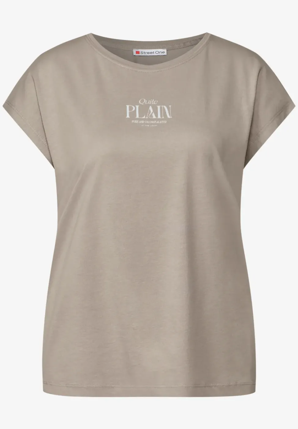 T-shirt basique avec wording