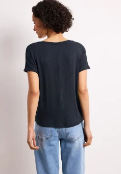 T-shirt Basique Col rond à Manches Courtes