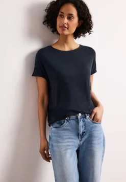 T-shirt Basique Col rond à Manches Courtes