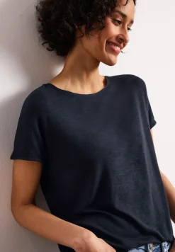 T-shirt Basique Col rond à Manches Courtes