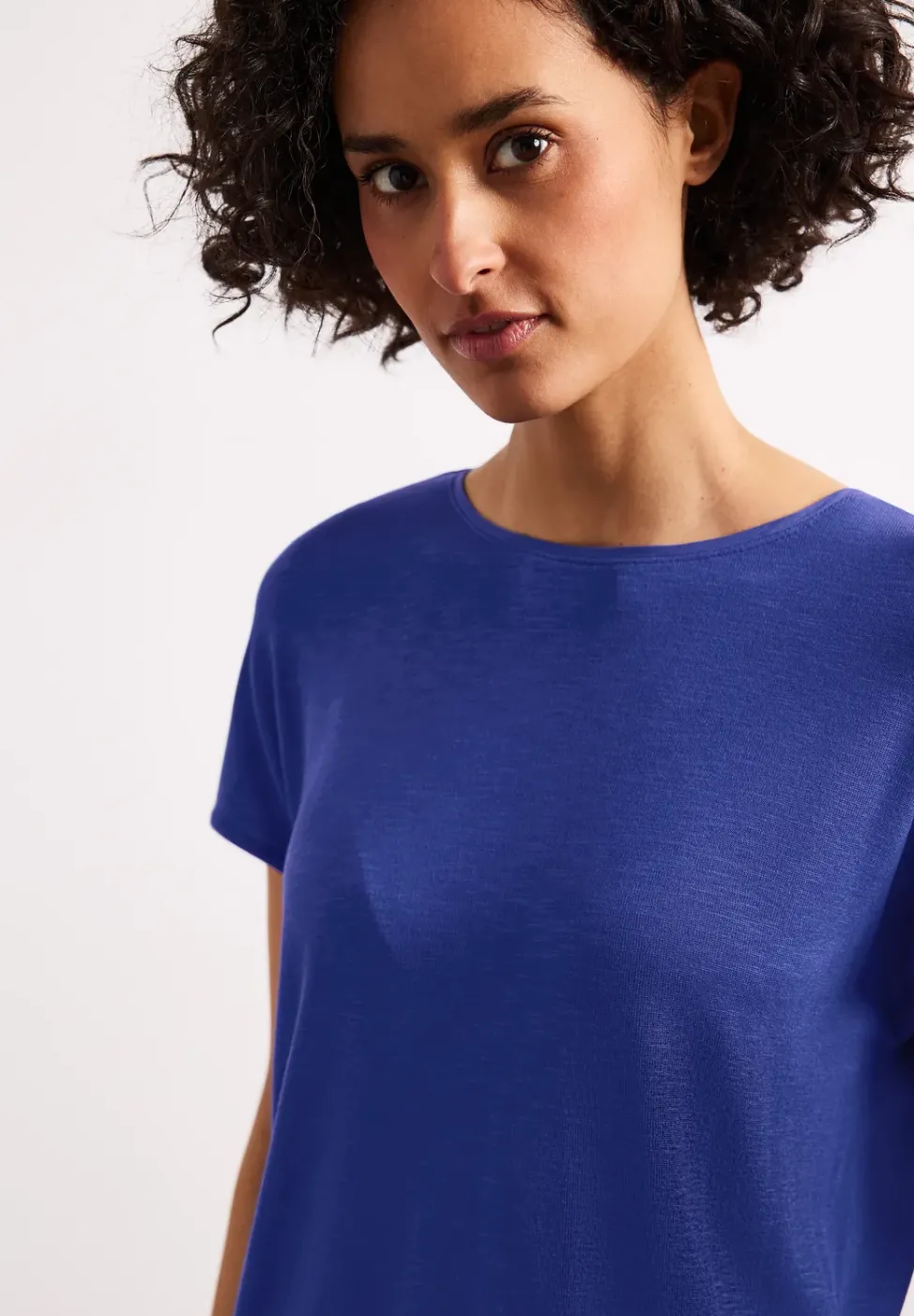 T-shirt Basique Col rond à Manches Courtes