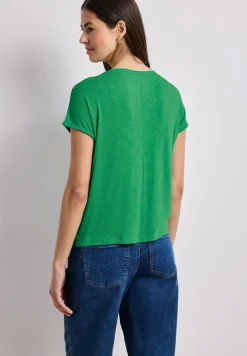 T-shirt Basique Col rond à Manches Courtes
