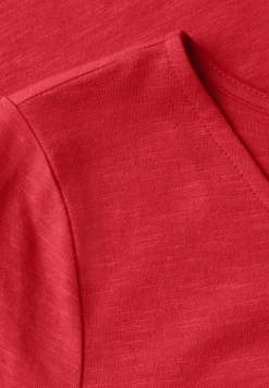 T-shirt basique en couleur unie