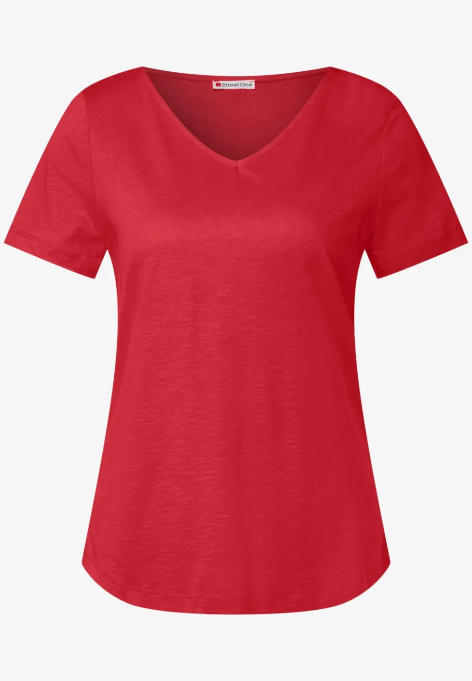 T-shirt basique en couleur unie