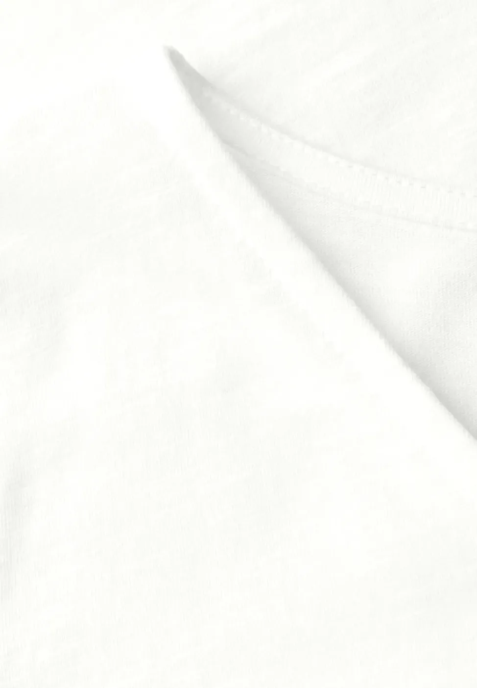 T-shirt basique en couleur unie