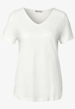 T-shirt basique en couleur unie