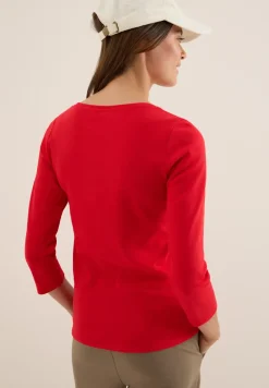 T-shirt basique en couleur unie