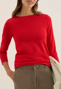 T-shirt basique en couleur unie