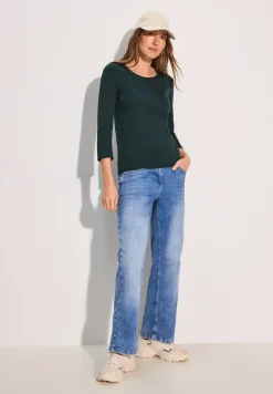 T-shirt basique en couleur unie
