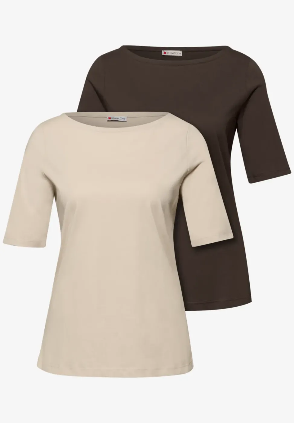 T-shirt basique en pack de 2