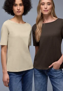 T-shirt basique en pack de 2