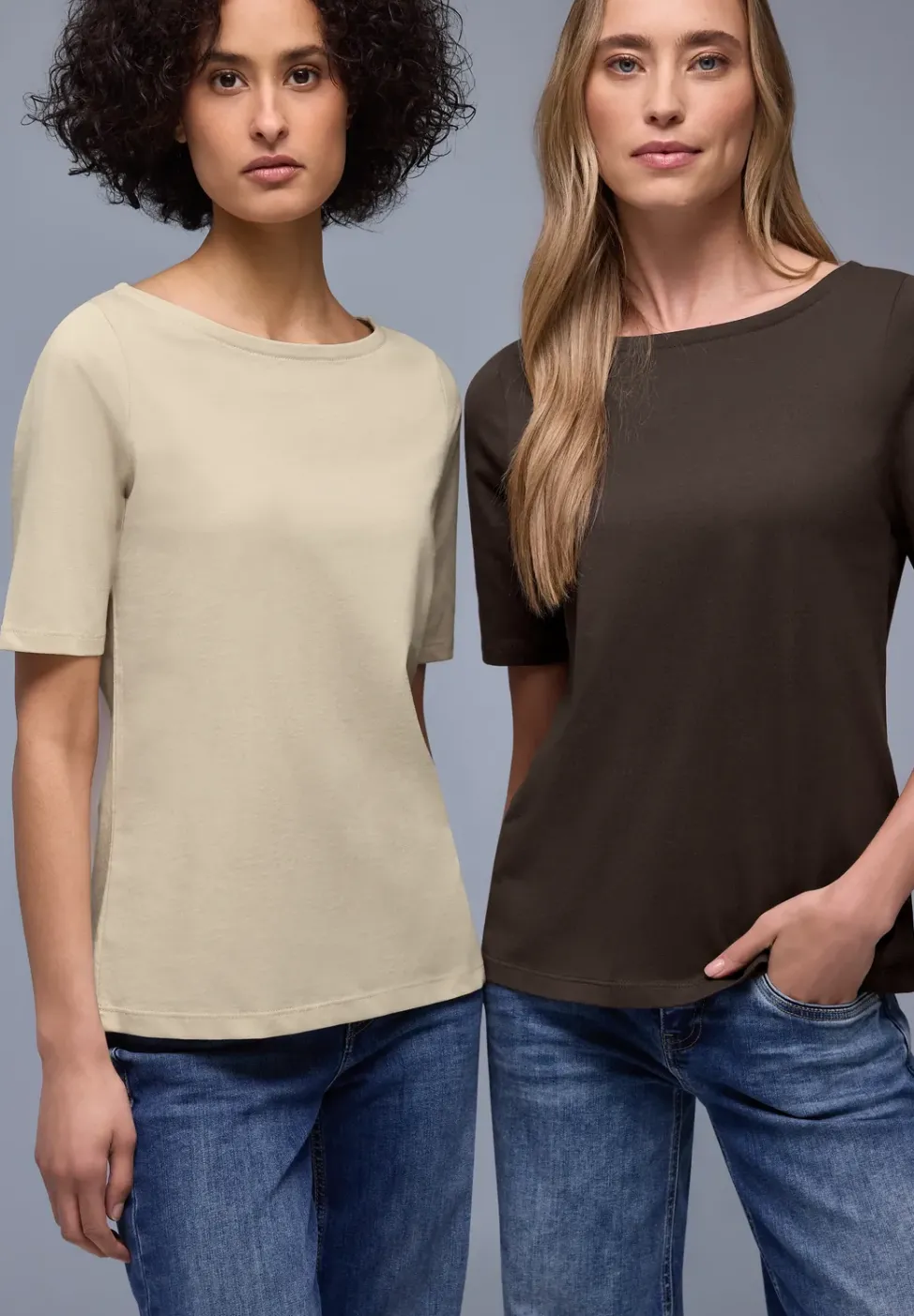 T-shirt basique en pack de 2