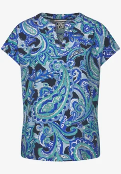 T-shirt chemisier à imprimé