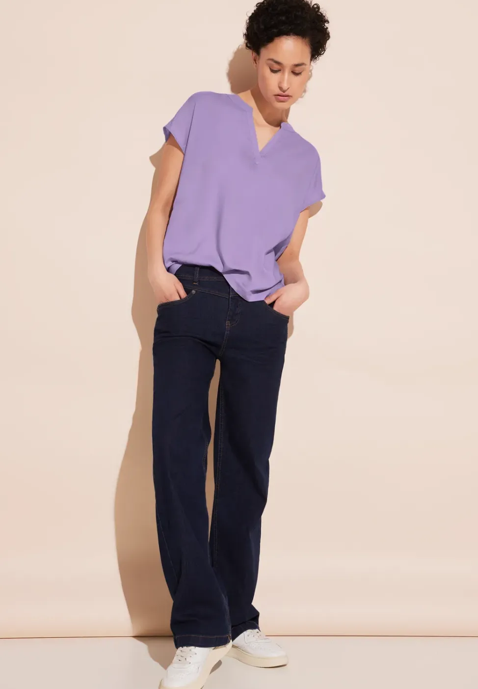 T-shirt chemisier en viscose