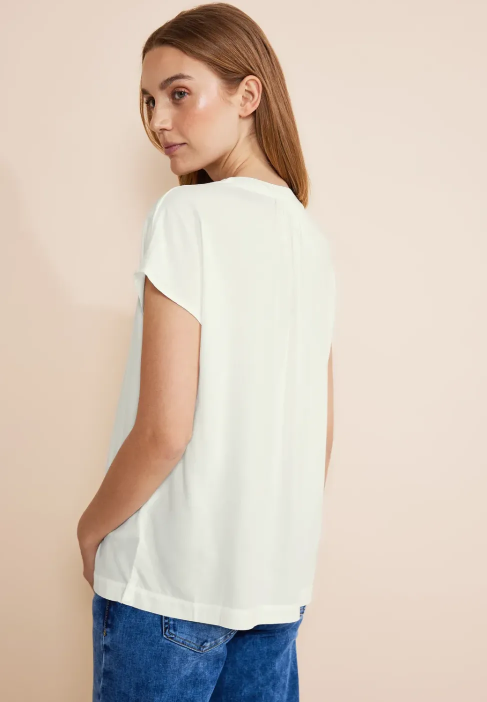 T-shirt chemisier en viscose