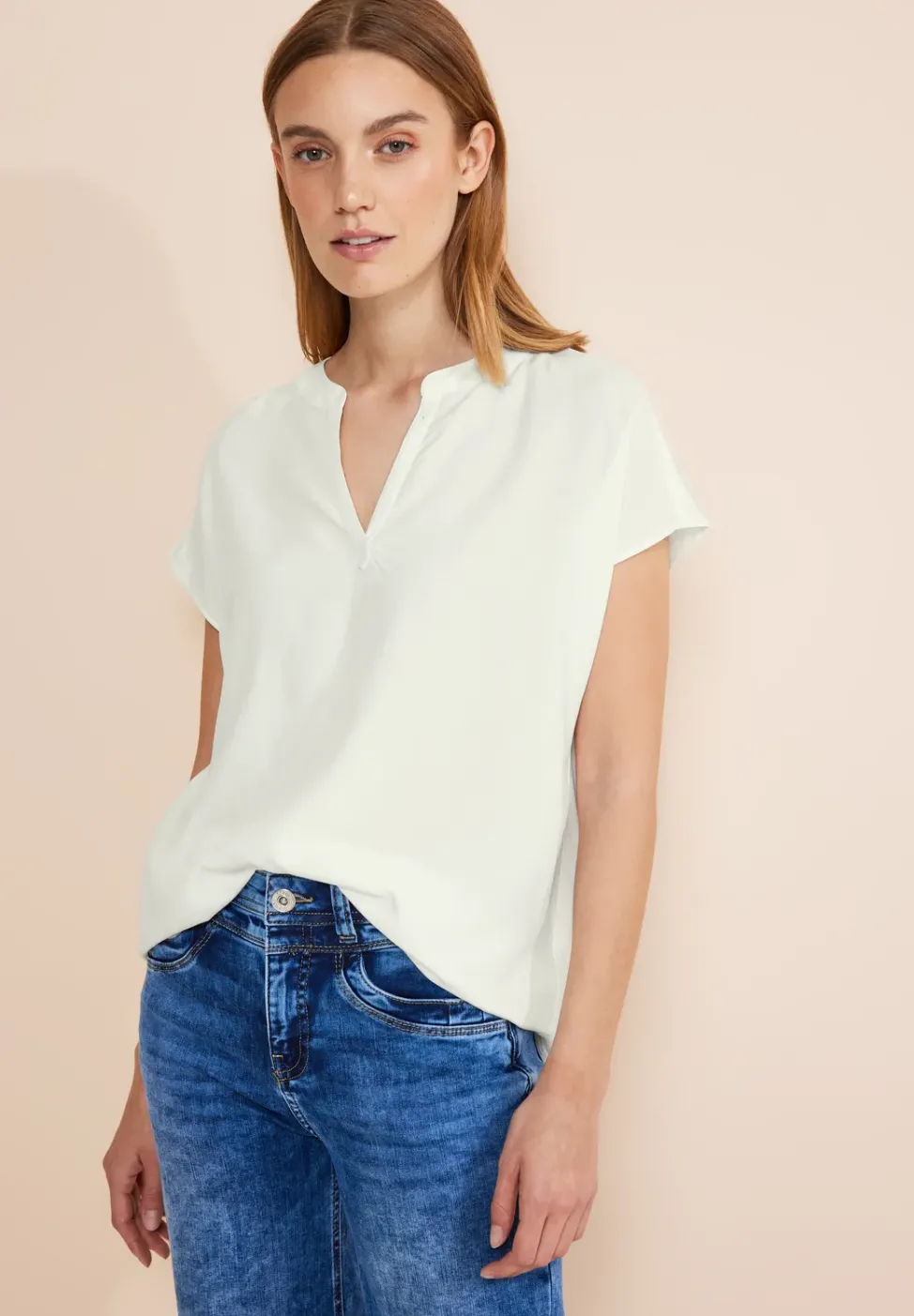 T-shirt chemisier en viscose