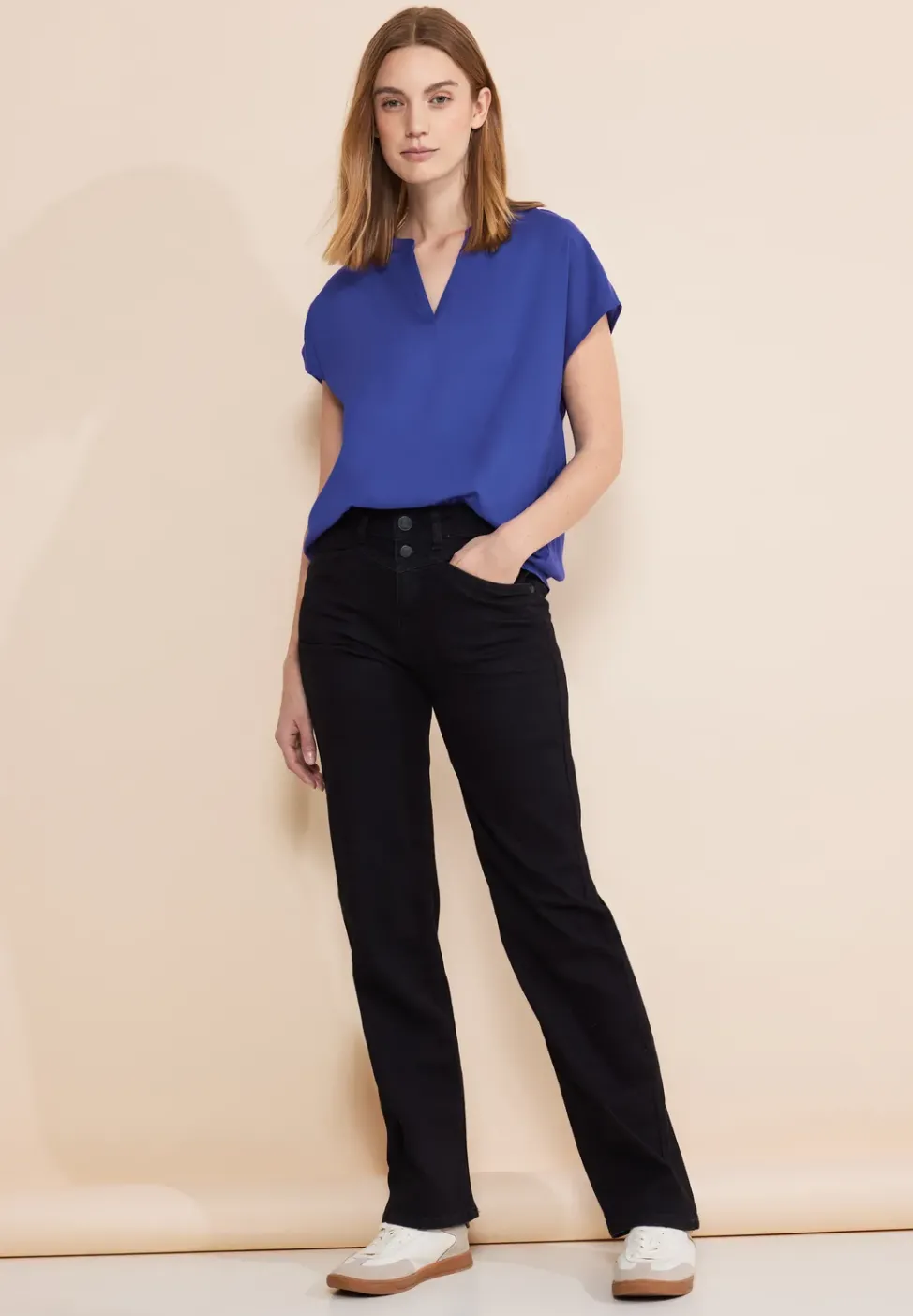 T-shirt chemisier en viscose