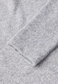 T-shirt chiné avec boutons