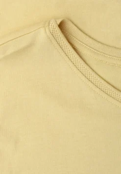 T-shirt col bateau effet soyeux