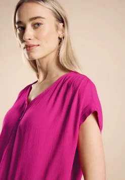 T-shirt dans un mélange de matières