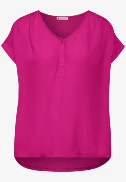 T-shirt dans un mélange de matières