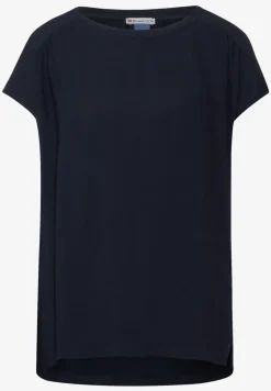 T-shirt dans un mélange de matières
