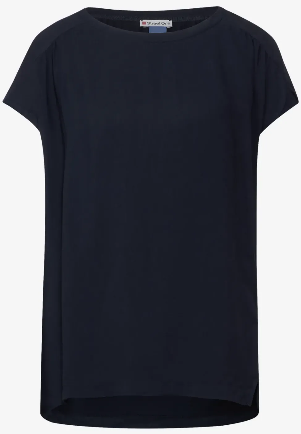 T-shirt dans un mélange de matières