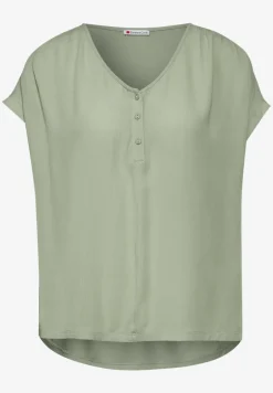 T-shirt dans un mélange de matières