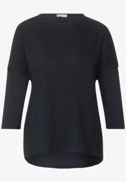 T-shirt dans un mélange de matières