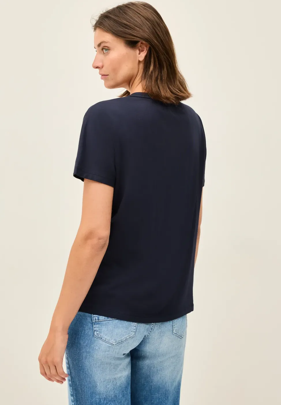 T-shirt décontracté au look tunique
