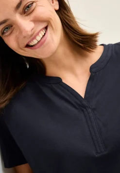 T-shirt décontracté au look tunique