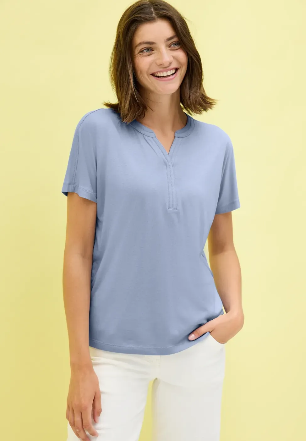 T-shirt décontracté au look tunique
