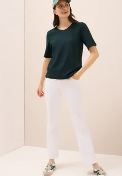 T-shirt de base à côtes