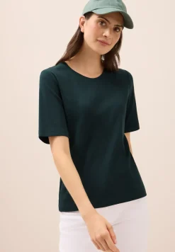 T-shirt de base à côtes
