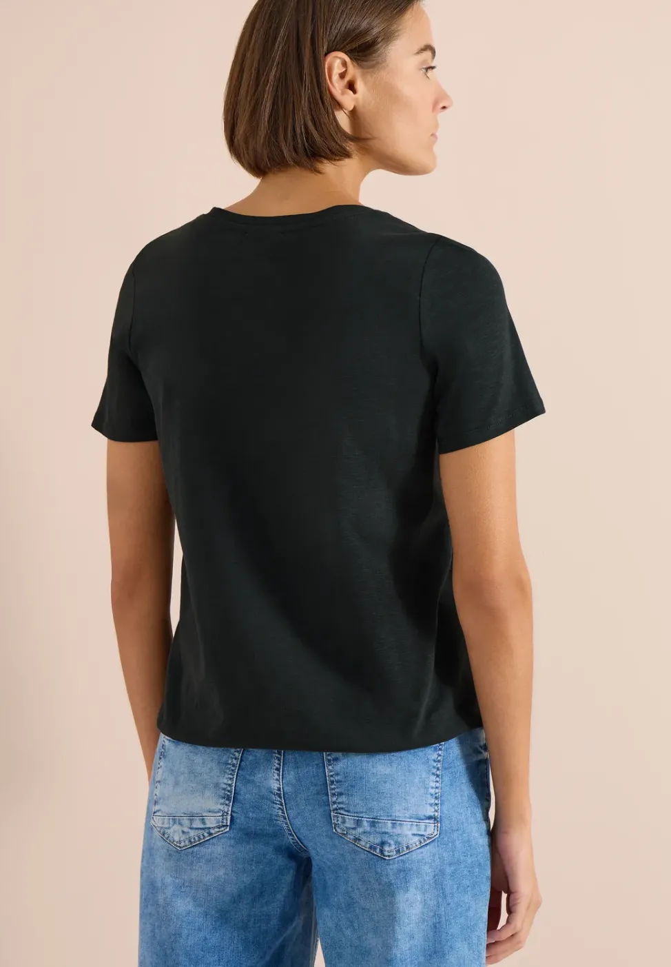 T-shirt de base au look tunique