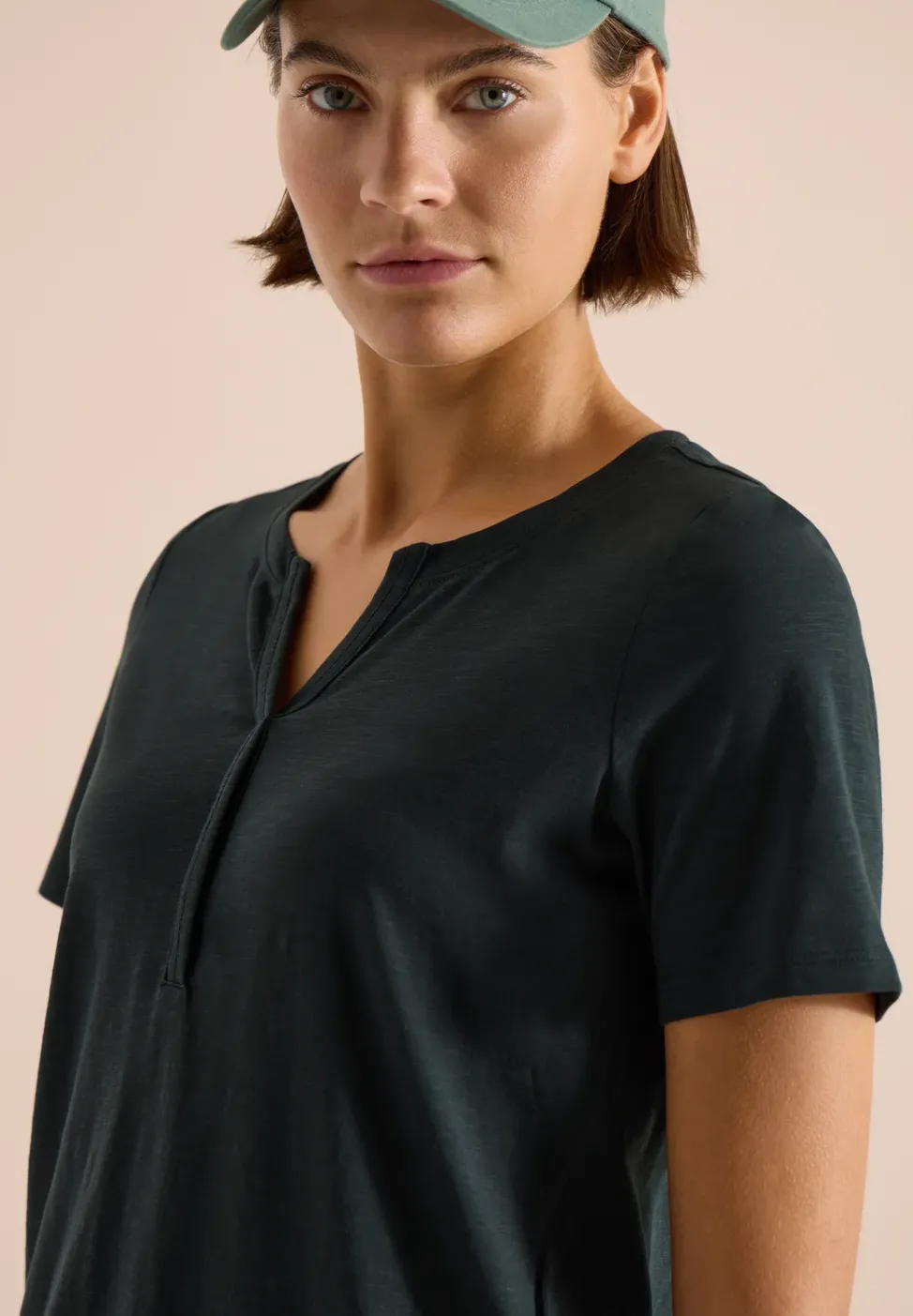 T-shirt de base au look tunique