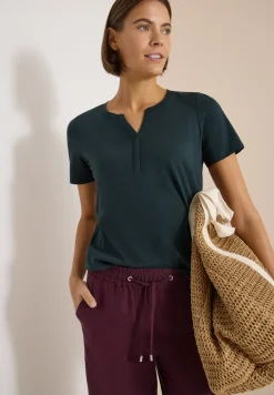 T-shirt de base au look tunique