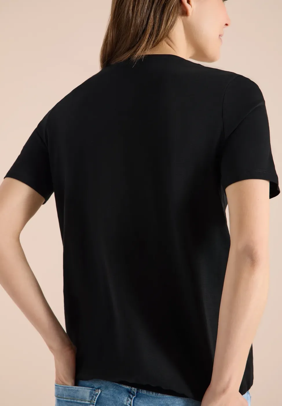 T-shirt de base au look tunique