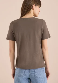 T-shirt de base au look tunique