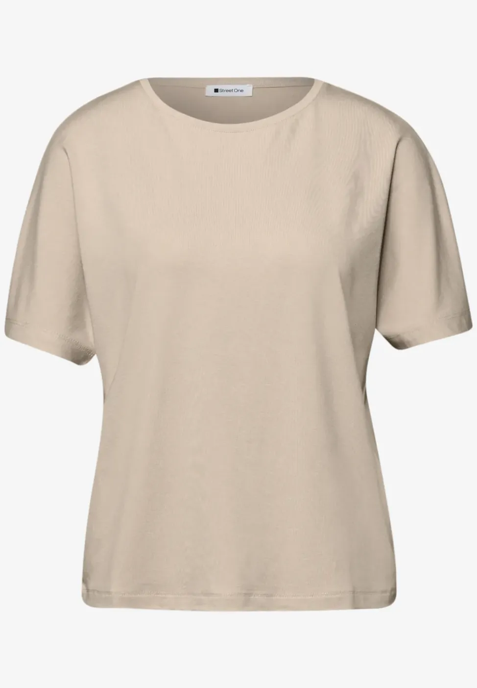 T-shirt de base avec dropped shoulders