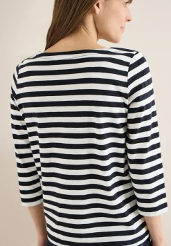 T-shirt de base rayé