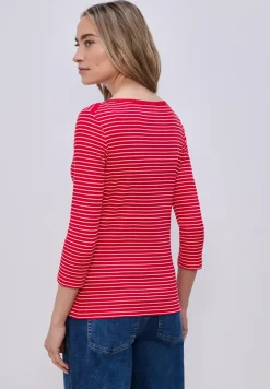 T-shirt de base rayé