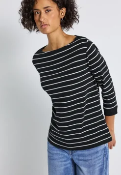 T-shirt de base rayé
