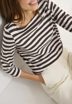 T-shirt de base rayé