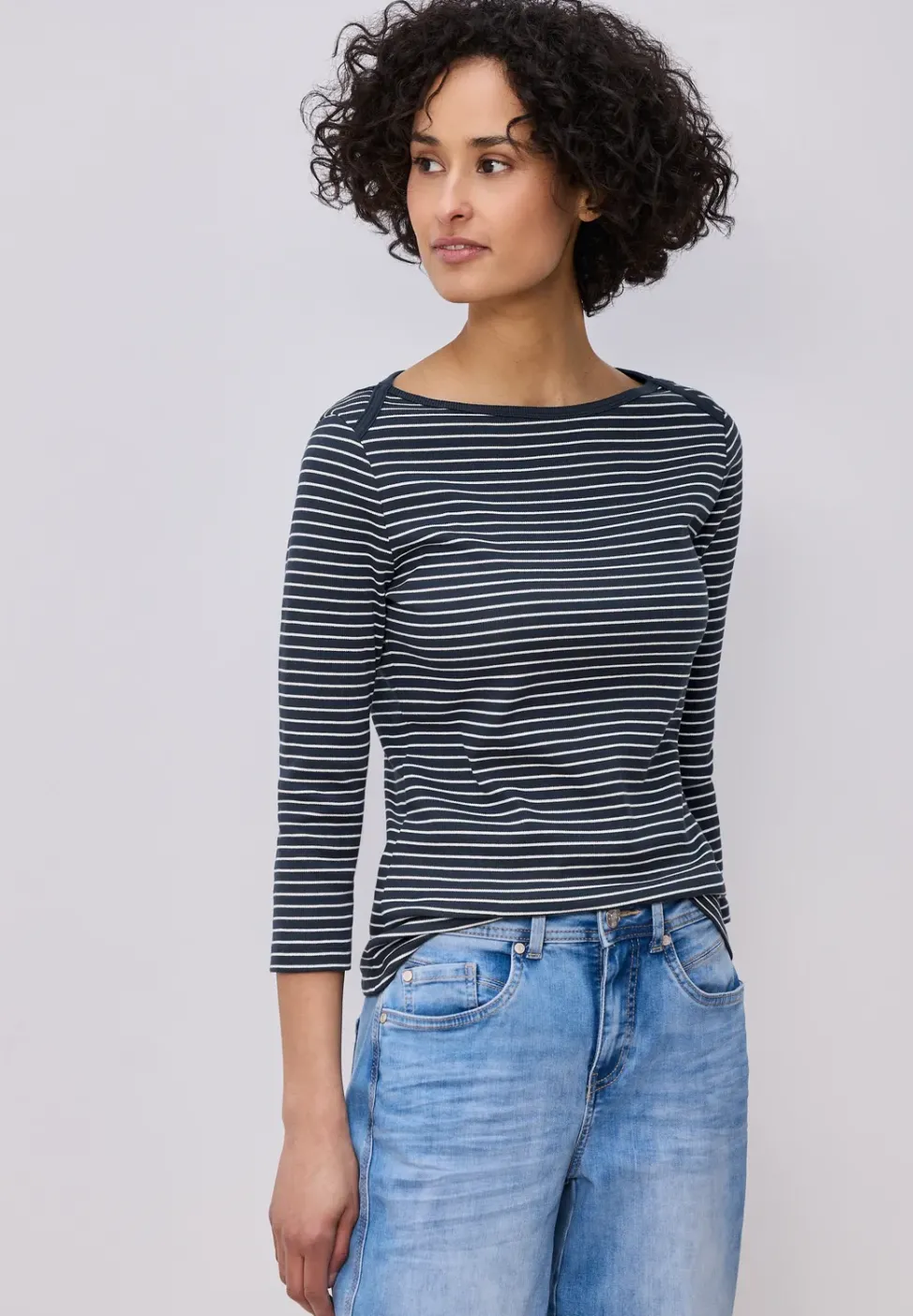 T-shirt de base rayé