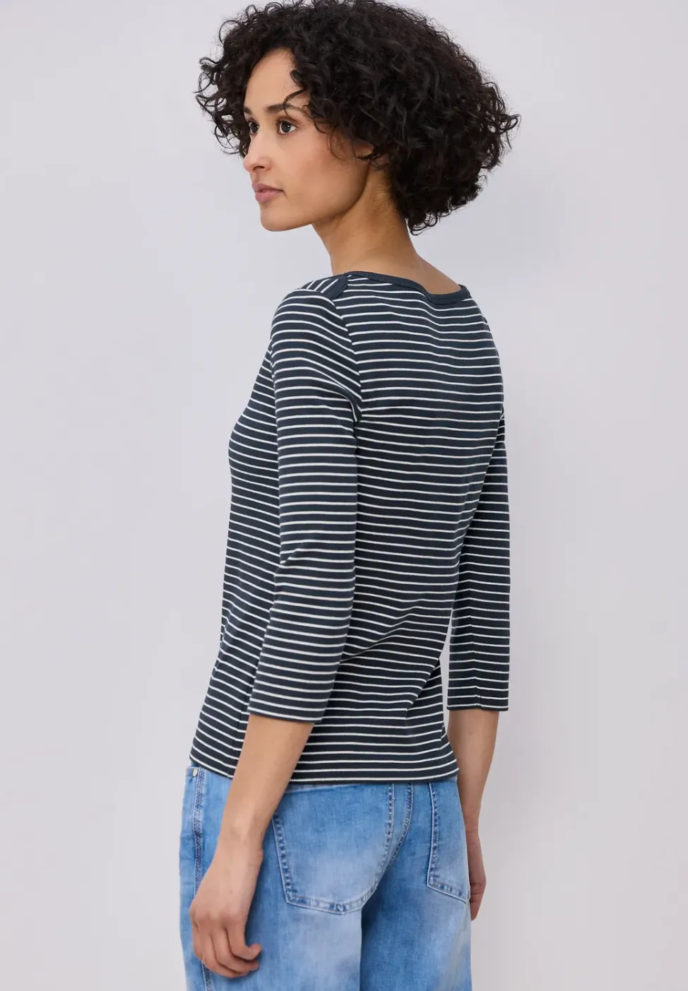 T-shirt de base rayé