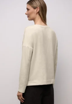 T-shirt doux avec boutons